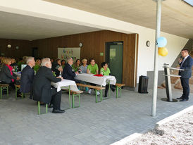 Einweihung der Katholischen Kindertagesstätte St. Vinzenz 2023 (Foto: Karl-Franz Thiede)